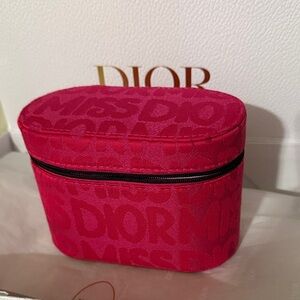 Dior Vibrant Pink Makeup Pouch